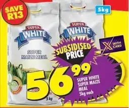 Shoprite Super white super maize meal offer