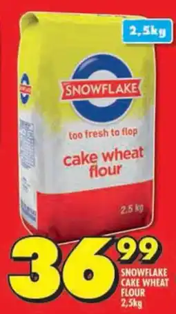 Shoprite Snowflake cake wheat flour offer