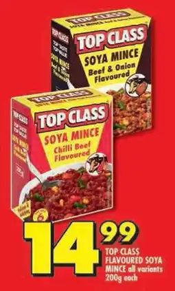 Shoprite Top class flavoured soya mince all variants offer