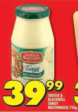 Shoprite Crosse & blackwell tangy mayonnaise offer