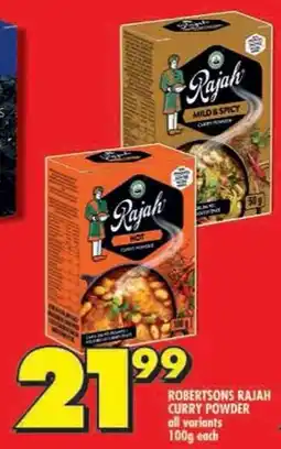 Shoprite Robertsons rajah curry powder all variants offer