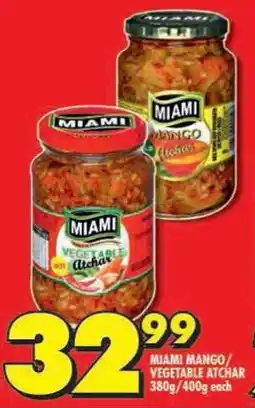 Shoprite Miami mango/ vegetable atchar offer