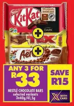 Shoprite Nestle chocolate bars offer