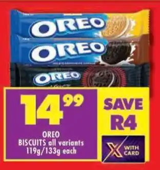 Shoprite Oreo biscuits all variants offer