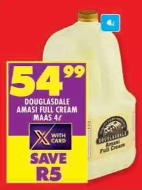 Shoprite Douglasdale amasi full cream maas offer