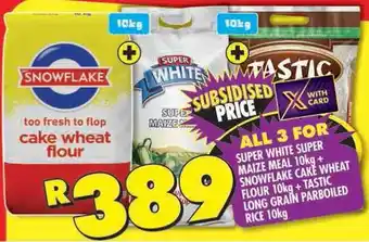 Shoprite All 3 for R389 offer