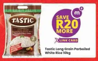 Shoprite Tastic Long Grain Parboiled White Rice offer