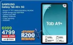 Incredible Connection SAMSUNG Galaxy Tab A9+ 5G offer