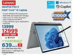 Incredible Connection Lenovo IdeaPad Flex 5 Intel Core i3 Laptop offer