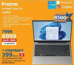 Incredible Connection Proline 14 Intel Core i5 Laptop offer