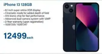 Incredible Connection iPhone 13 128GB offer