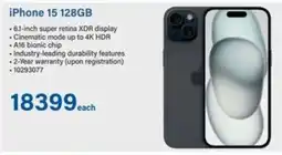 Incredible Connection iPhone 15 128GB offer