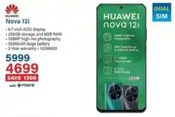 Incredible Connection HUAWEI Nova 12i offer