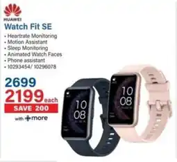 Incredible Connection HUAWEI Watch Fit SE offer