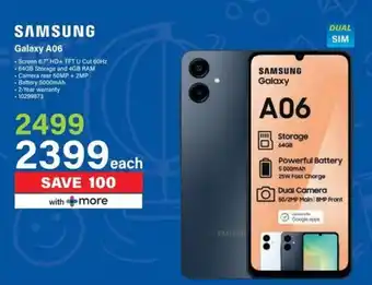 Incredible Connection SAMSUNG Galaxy A06 offer