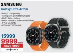 Incredible Connection SAMSUNG Galaxy Ultra 47mm offer