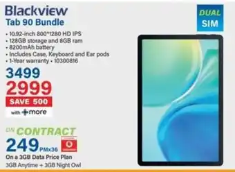 Incredible Connection Blackview Tab 90 Bundle offer