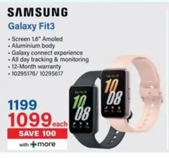 Incredible Connection SAMSUNG Galaxy Fit3 offer