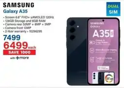 Incredible Connection SAMSUNG Galaxy A35 offer