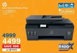 Incredible Connection HP Smart Tank 530 Wireless Printer offer