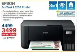 Incredible Connection EPSON EcoTank L3250 Printer offer