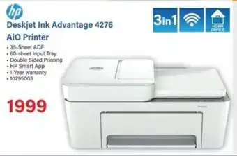 Incredible Connection HP Deskjet Ink Advantage 4276 AiO Printer offer