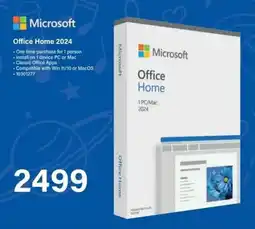 Incredible Connection Microsoft Office Home 2024 offer