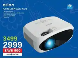 Incredible Connection Orion Full HD LED Projector Pro 10 offer