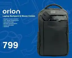 Incredible Connection Orion Laptop Backpack & Mouse Combo offer