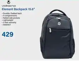 Incredible Connection Volkano Element Backpack 15.6" offer