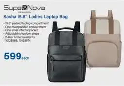 Incredible Connection Supa Nova Sasha 15.6" Ladies Laptop Bag offer