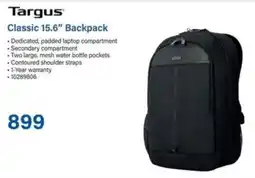 Incredible Connection Targus Classic 15.6" Backpack offer