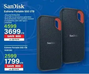 Incredible Connection SanDisk Extreme Portable SSD 2TB offer