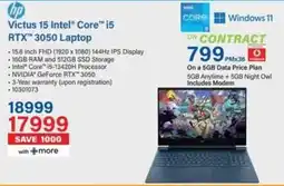 Incredible Connection HP Victus 15 Intel Core i5 RTX 3050 Laptop offer