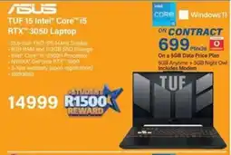 Incredible Connection ASUS TUF 15 Intel Core i5 RTX 3050 Laptop offer