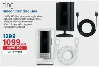 Incredible Connection Ring Indoor Cam 2nd Gen offer