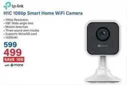 Incredible Connection Tp-link H1C 1080p Smart Home WiFi Camera offer