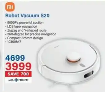 Incredible Connection Robot Vacuum S20 offer