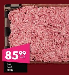 Save Hyper Bulk Beef Mince offer