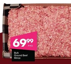 Save Hyper Bulk Ground Beef Mince offer