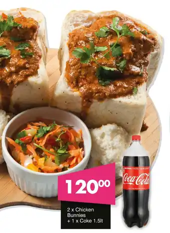 Save Hyper Chicken Bunnies +Coke offer