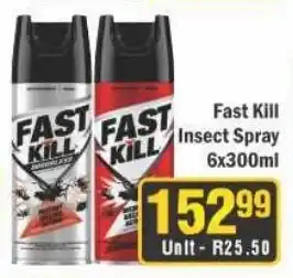 J&E Cash and Carry Fast Kill Insect Spray offer