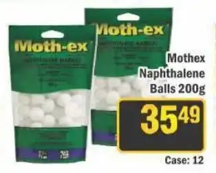 J&E Cash and Carry Mothex Naphthalene Balls offer