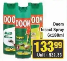 J&E Cash and Carry Doom Insect Spray offer