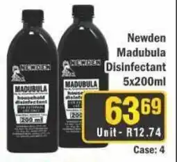 J&E Cash and Carry Newden Madubula Disinfectant offer