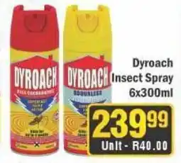 J&E Cash and Carry Dyroach Insect Spray offer