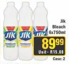 J&E Cash and Carry Jik Bleach offer