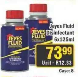 J&E Cash and Carry Jeyes Fluid Disinfectant offer