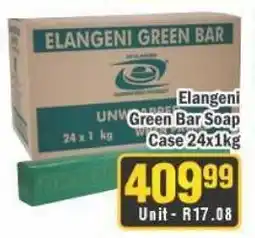 J&E Cash and Carry ElangeniGreen Bar Soap Case offer