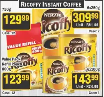 J&E Cash and Carry Nescafe ricoffy instant coffee offer